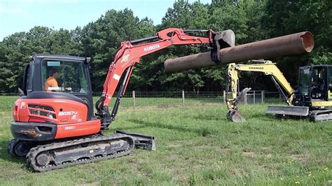 mini excavator kubota or yanmat|yanmar vs kubota kx057.